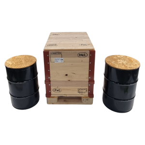 Palleleon Fass klein bunt / schwarz 7